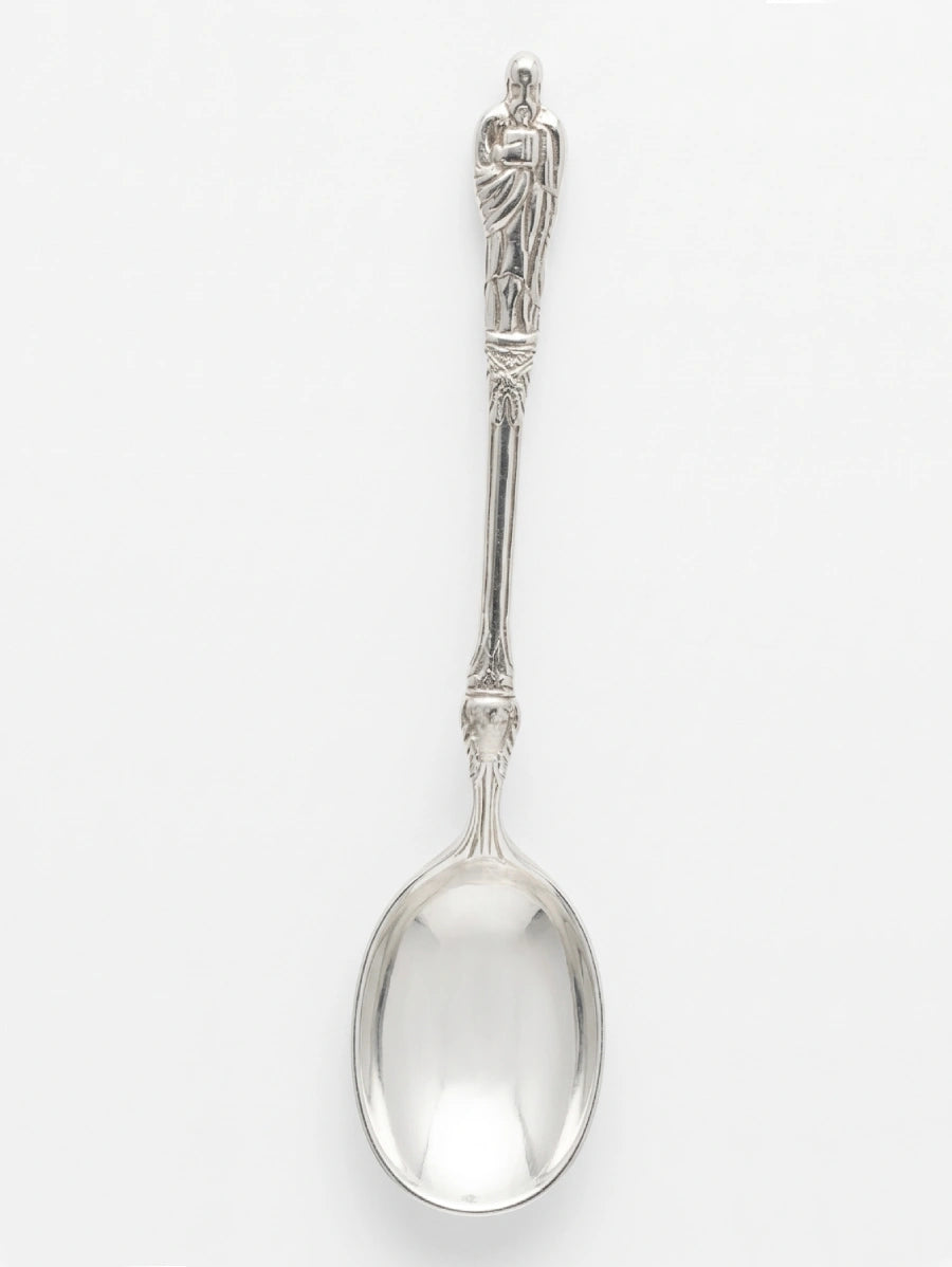 Сребърна лъжичка проба 925. Подарък за бебе, първо зъбче или кръщене. Хипоалергенна.