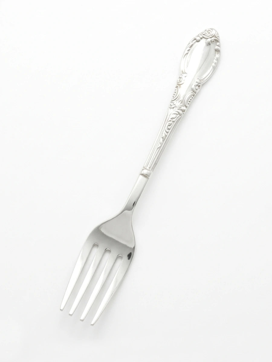 Сребърна виличка проба 925. Подарък за бебе, първо зъбче или кръщене. Хипоалергенна.