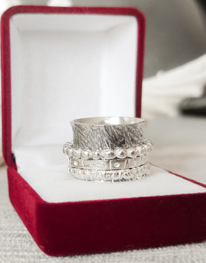 Сребърен пръстен проба 925 - бижуто е подходящо за жени