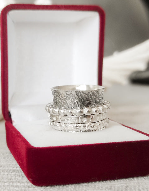 Сребърен пръстен проба 925 - бижуто е подходящо за жени