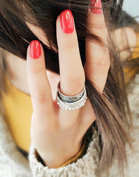 Сребърен пръстен проба 925 - бижуто е подходящо за жени